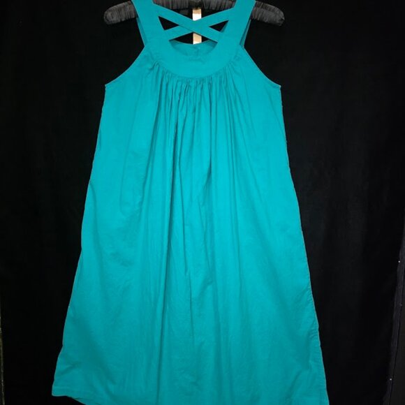 Sea Wind Vtg Embroidered Lounge Dress M - Picture 5 of 9